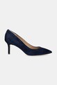 Lauren Ralph Lauren tocuri din piele intoarsa Lanette 802709652023.410 bleumarin SS25