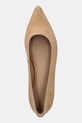 Lauren Ralph Lauren baleriny zamszowe Londyn beżowy 802871265007.101