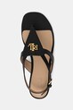 Kožne sandale Lauren Ralph Lauren Everley crna 802959145001.001
