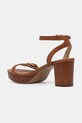 Обувки Кожени сандали Lauren Ralph Lauren Melissah 802959162002.200 кафяв