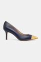 Lauren Ralph Lauren stilettos de piele Lanette Cap3 802978206001.400 bleumarin SS25
