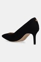 Cipők Lauren Ralph Lauren velúr magassarkú cipő Lanette 802962173001.001 fekete