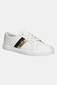 Lauren Ralph Lauren bőr sportcipő Janson II lapos fehér 802942784002.100