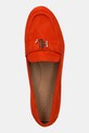 Lauren Ralph Lauren mokasyny zamszowe Averi III pomarańczowy 802946809009.800