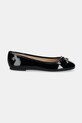 Шкіряні балетки Lauren Ralph Lauren Jayna 802956765001.001 чорний SS25