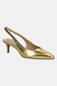 Lauren Ralph Lauren szpilki skórzane Lolah II 5-8 cm złoty 802935635002.710
