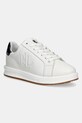 Lauren Ralph Lauren sneakers din piele Ainsley plată alb 802959226001.100
