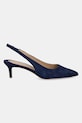 Lauren Ralph Lauren tacchi in pelle scamosciata Lolah II 802959263001.410 blu navy SS25