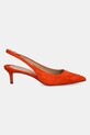 Замшеві туфлі Lauren Ralph Lauren Lolah II 802959263003.800 помаранчевий SS25