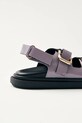 Δερμάτινα σανδάλια Alohas Harper S100731.03 μωβ SS25