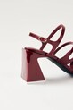 Kožené sandály Alohas Aubrey S100772.01 burgundské SS25