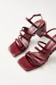 Scarpe Alohas sandali in pelle Aubrey S100772.01 granata