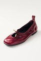 Kožené balerínky Alohas Rosalind S100776.02 burgundské SS25