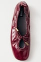 Kožne balerinke Alohas Rosalind S100776.02 bordo
