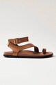 Alohas sandale de piele Myles piele maro S100617.04