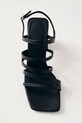 Alohas sandali in pelle Aubrey S100166.06 nero