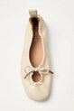Alohas balerini de piele Rosalind S100303.01 bej