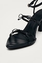 Încălțăminte Alohas sandale de piele Malia S100598.01 negru