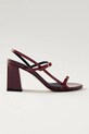 Alohas sandale de piele Elyn gros burgundia S100703.01