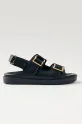 Alohas sandale de piele Maui piele negru S100641.01