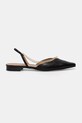 Кожаные балетки BOSS Charlieze 50536321.001 чёрный SS25
