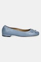 BOSS balerini de piele Luara 50536353.450 albastru SS25