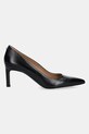 BOSS szpilki skórzane Janet 50536573.001 czarny SS25