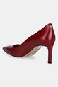 Încălțăminte BOSS stilettos de piele Janet 50536573.608 burgundia