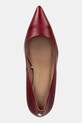 BOSS stilettos de piele Janet burgundia 50536573.608