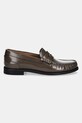 BOSS mocasini de piele Lycia 50536344.249 maro SS25