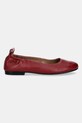 BOSS balerini de piele Dasy 50536560.608 burgundia SS25