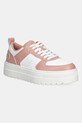HUGO sneakersy Lyssa platforma pomarańczowy 50536310.691