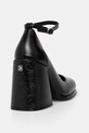 Încălțăminte HUGO pantofi de piele Kiora 50536423.001 negru