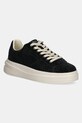 Шкіряні кросівки Guess ELBINA платформа чорний FLPELB.SUE12.BLACK