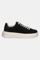 Шкіряні кросівки Guess ELBINA FLPELB.SUE12.BLACK чорний SS25