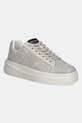 Guess sneakersy skórzane ELBINA platforma szary FLPELB.SUE12.WHITE