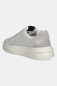 Încălțăminte Guess sneakers din piele ELBINA FLPELB.SUE12.WHITE gri