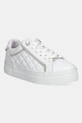 Tenisky Guess GRATEA imitácia kože biela FLPGRA.ELE12.WHITE