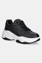 Αθλητικά Guess HAPYY φλατ μαύρο FLPHAP.FAL12.BLACK