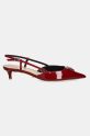 Guess szpilki JESSON FLPJSS.PAF05.RED bordowy SS25