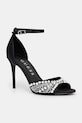 Guess sandale KABLE subțire negru FLPKBB.SAT03.BLACK
