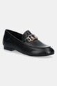Guess mokasyny skórzane MARTYNAS płaski czarny FLPMAR.LEA14.BLACK