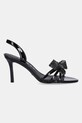 Σανδάλια Guess MERLE FLPMER.PAF03.BLACK μαύρο SS25