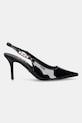 Guess pantofi cu toc NASSHA FLPNAS.PAF05.BLACK negru SS25