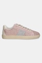 Guess sneakersy zamszowe TODA FLPTOD.SUE12.PINK różowy SS25