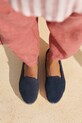 Semišové espadrilky Manebi Hamptons Double Sole Espadrilles K.1.5.D0 černá SS25
