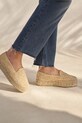 Espadrilky Manebi Yucatán Double Sole Espadrilles platforma béžová V.2.7.D0