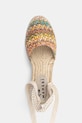 Manebi espadryle na płaskim obcasie damskie Flat Valenciana Espadrilles multicolor H.3.4.P0