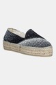 Espadrilky Manebi Double Sole Espadrilles platforma modrá H.4.7.D0