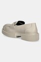 Încălțăminte Armani Exchange mocasini de piele XDA006.XV874.00578 bej